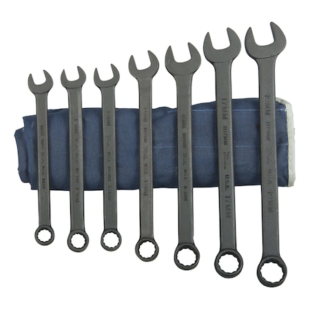 Martin WRENCH SET COMB 7PC  METRIC BLACK MTCB7KM